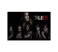 MNABSO TV Series True Blood Character Collective Art poster decorativo da parete, per soggiorno, camera da letto, 40 x 60 cm