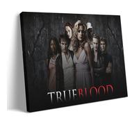 MNABSO TV Series True Blood Collective Character Art, poster decorativo da parete, per soggiorno, camera da letto, 60 x 90 cm