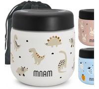 mnam Portapappa Termico Neonato 400 ml, Thermos per Pappa e Alimenti Caldi