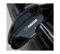 MNBHJGR 2 Pezzi Copertura Antipioggia per Specchietto Retrovisore Auto per Mazda 3 5 6 323 626 CX-3 CX-4 CX-5 CX-7 CX-9 Axela 6 RX8 7 MX3, Parapioggia Specchietti Accessori Auto