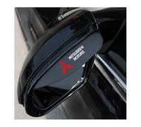 MNBHJGR 2 Pezzi Copertura Antipioggia per Specchietto Retrovisore Auto per Mitsubishi Space Star 2013-2021 2022 2023 2024 2028, Parapioggia Specchietti Accessori Auto