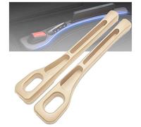 MNBHJGR 2 Riempitivo per Sedili Auto, per Cupra Formentor 2020 2021 2022 2023 2024 Car Seat Gap Filler, Riempimento del Divario del Sedile,D Beige