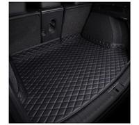 MNBHJGR Auto Tappetino per Bagagliaio in Pelle per Mazda CX-30 2019-2024, Bordo Alto su Misura Vasca Baule Tappeto,AntiGraffio Antiscivolo,A/Black