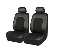 MNBHJGR Coprisedili Auto, per Renault Clio 4 IV 2012 2013 2014 2015 2016 2017 2018 2019 Set di Coprisedili e Copri Poggiatesta per Sedili Anteriori Auto,A Black