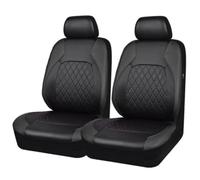 MNBHJGR Coprisedili per Auto, per Dacia Duster 2018-2023 2024 Coprisedili Auto Anteriore, Set Copri-Sedile per Guidatore e Passeggero,A Black