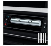 MNBHJGR Deodorante Auto, per Renault Captur | E-Tech 2019-2024 2025 Profumo Solido Condizionatore d'Aria Vent Clip di Montaggio,B Silver