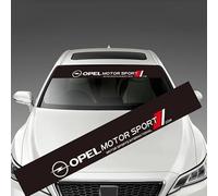 MNBHJGR Striscia Parasole per Parabrezza per Auto, per Opel Vauxhall Astra K K 2015-2021 Adesivo per vetri per Auto, Adesivo per Parabrezza in PVC