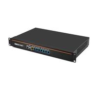 MNBOXCONET 1U Firewall Appliance Rackmount Core i5 4300M, 8 i226-V 2.5GbE Port, DDR3L 16GB RAM 128GB SSD, 19" Z87 Network Firewall Hardware Server PC, VPN, OPNSense, AES-NI, Mini-PCIE