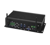 MNBOXCONET Core i5 1235U Fanless Mini PC Firewall, 6xRS232 COM Industrie DDR5 Barebone NO System Micro Desktop Computer, WIFI5/BT4.2, GPIO, Preinstalled Win 11 Pro