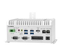 MNBOXCONET Fanless Mini PC Core i5 8265U Low Power, DIN-rail Mount Industrial Firewall Computer, Micro Embedded PC 32GB RAM 1TB SSD, 2 x GbE LAN, GPIO, 2 x RS232/485 COM, DC 9-36V Power Input