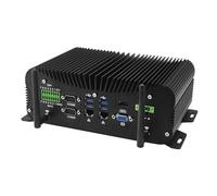 MNBOXCONET Fanless Mini PC Industrial Core i7 7560U, Micro Computer Barebone DDR4, 2x RS232 COM, RJ45 LAN, Wifi5/BT4.2, Support Win/Linux/Debian/Proxmox Appliance Hardware