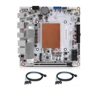 MNBOXCONET M9 NAS Motherboard Ryzen 7 8845HS 8 Bay, RJ45 10GBE LAN, ITX Scheda Madre PCIE x16 Slot Supports ECC, Mini Computer board 2xNVMe(PCIe4.0 x4), DDR5 16GB RAM 256GB SSD With cable