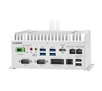 MNBOXCONET Mini PC Fanless Low Power Core i5 8265U, DIN-rail Mount Industrial Firewall Computer, Micro Embedded PC DDR4 Barebone, 2 x GbE LAN, GPIO, 2 x RS232/485 COM, DC 9-36V Power Input