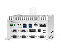 MNBOXCONET Mini PC Fanless Low Power Core i5 8265U, DIN-rail Mount Industrial Firewall Lüfterlos, Micro Embedded PC DDR4 Barebone, 2 x GbE LAN, 8GPIO, 6COM, DC 9-36V Power Input