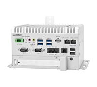 MNBOXCONET Mini PC Fanless Low Power Industrial Core i5 8265U, DIN-rail Mount Firewall PC, Micro Embedded Computer DDR4 Barebone, 2 x GbE LAN, GPIO, 2 x RS232/485 COM, DC 9-36V Power Input