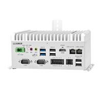 MNBOXCONET Mini PC Fanless Low Power J6412, DIN-rail Mount Industrial Firewall Computer, Micro Embedded PC 16GB RAM 512GB SSD, 2 x GbE LAN, GPIO, 2 x RS232/485 COM, DC 9-36V Power Input