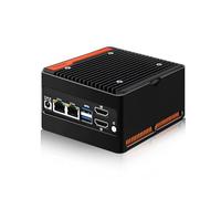 MNBOXCONET Mini PC NAS N100, 4 NVME Nas Small PC, Dual 2.5GbE LAN Mirco Computer Fisso 2HD 4K@60HZ, DDR5 32GB RAM 1TB SSD, USB3.2 10Gbps, Supports expansion WiFi/BT