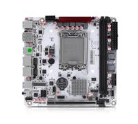 MNBOXCONET Q670 NAS Mainboard 8 Bay LGA 1700, PCIe5.0 x16 slot Mini ITX Motherboard with 8×SATA3.0, 3×M.2 NVMe DIY Board Dual DDR5 Barebone, USB C 20Gbps, HD2.0+DP1.4 4K Display