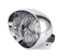 MNBSJKIR Faro anteriore a LED Bullet da 5,75 pollici Compatible With moto compatibile con le applicazioni Harle H Touring Bobber Chopper Cafe Racer(5.75 Style H)