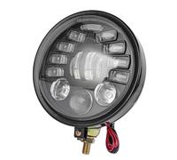 MNBSJKIR Faro anteriore a LED da 5/5,75/7/7,5 pollici abbagliante/anabbagliante compatibile con Harle Sportster 1200 883 bobber Touring Scrambler Cafe racer(5.75 inch style B)