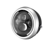 MNBSJKIR Faro anteriore a LED da 5/5,75/7/7,5 pollici abbagliante/anabbagliante compatibile con Harle Sportster 1200 883 bobber Touring Scrambler Cafe racer(7.5 inch style A)