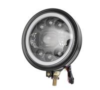 MNBSJKIR Faro anteriore a LED da 5/5,75/7/7,5 pollici abbagliante/anabbagliante compatibile con Harle Sportster 1200 883 bobber Touring Scrambler Cafe racer(5.75 inch style C)
