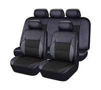 MNBVGHH Coprisedile Coprisedili Auto in Pelle Auto, per Toyota Auris 2013-2024 5 Posti Fodere Anteriori E Posteriori Copri Sedili Impermeabili Antisudore Protezioni Accessori,A