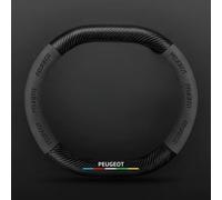 MNBVGHH Coprivolante Auto, per Peugeot 206, 206CC, 206SW in Microfibra Antiscivolo Pelle Traspirante