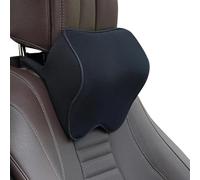 MNBVGHH Cuscino Collo Auto, per BMW X1 X2 X3 Ergonomico Cuscino Cervicale per Guida, Cuscini per Il Collo dell'auto in Pelle PU Cuscini da Viaggi,A