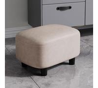 MNBVH Pouf Ottoman Un Piede Imbottito Riposo a Passo Sgabello in panchina per Scarpe per Scarpe per soggio