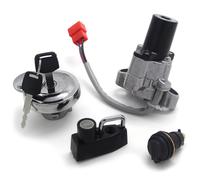 MNBYHUD Accensione avviamento Compatibile con Yamaha per XVS125 2000-2004 per XVS400 per Drag per Star 1996-2008 Kit di Blocco Interruttore Accensione Carburante con Chiave 4TR-82501-00