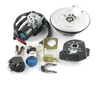 MNBYHUD Accensione avviamento per CBR125RT per CBR125RS 2012 2013 2014 2015 2016 per CBR125RF 2016 Set di Serrature per Tappo Serbatoio Carburante per Motocicletta Accessori OEM:35010-KTY-H50