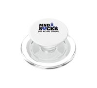 MND SUCKS ma siamo forti MND Awareness cuore spezzato PopSockets PopGrip per MagSafe