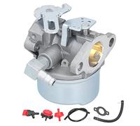 MNDPOAATY Carburetor Fuel Pipe Filter Paper Gasket Set for Tecumseh 5HP, Snow Blower Carburetor Kit with Fuel Switch And Tubing, Replacement for 632107A 640084 521 HSSK40 HSSK50 HS5