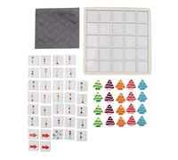 MNDPOAATY Fish Color Matching Game, Wooden Magnetic Sorting Toy, Educational Grid Board with Rounded Edges for Hand Eye Coordination, Safe Basswood Learning Activity for Kids Ages 3+