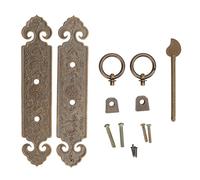 MNDPOAATY que Maniglie per cassetti di buon auspicio, Maniglie Vibinet con incisioni di buona fortuna, Maniglia allargata da 19,5 cm per ante e cassetti di armadi,