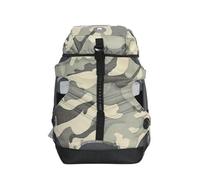 MNEVZX Borse per scarponi da sci Zaino per pattinaggio a rotelle personalizzato con graffiti, per uomo e donna, per sport all'aria aperta, palestra, corsa, fitness, casual Sacca sci(Camouflage gray)