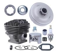 MNEVZX Cassette pignoni e Ruote libere per Bicicletta Kit Cilindro pistone da 54 mm Adatto per motoseghe Stihl MS460 046 con Tamburo Frizione e pignone 11280201221 Ruota Libera