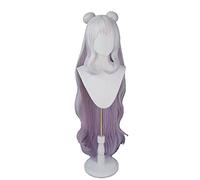MNF LE MALIN Cosplay Wig Game Azur Lane Women Heat Resistant Synthetic Pink White Cosplay Wig MNF Le Malin
