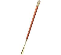 MNGHAYYR cornetto per scarpe Calzascarpe manico lungo multicolore 56x3,5 cm for anziani Testa di animale aiutante for scarpe in lega di zinco