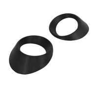 MNGNCBXWK Griglia di Copertura for Fendinebbia Paraurti Anteriore Sinistra E Destra Adatta per F&iat per Abarth 500 Serie 3 Modelli 2008-2016 Copertura per Fendinebbia
