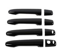 MNGNCBXWK Per Mitsubishi Lancer ASX 2008-2010 2011 2012 2013 2014 2015 2016 2017 2018 2019 2020 Rivestimento Maniglia Della Portiera In Fibra Di Carbonio Maniglie Esterne Porte(Black 2 buttons)