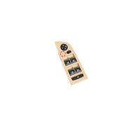 MNGNCBXWK Per Serie 3 E90 E91 316 318 320 325 328 Pulsante Interruttore Alzacristalli Auto Maniglia Interna Pannello Porta Conducente Interno (Beige low)