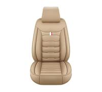 MNHCAC CopriSedili Auto per Alfa Romeo Junior 2024 2025, Set Copri-Sedile Anteriori Poster, Compatibile Airbag Laterale, Auto Accessori Interno, Beige