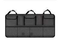 MNHCAC Organizer Bagagliaio Auto per Fiat Punto Evo (199), Organizer Appendere Sedile Posteriore dell'auto, con 9 Tasche Cinghie Regolabili