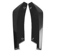 MNHCAC Spoiler Posteriore Auto per Opel Corsa D 2006-2014, Canard Diffusore Avvolgere Angolo Splitter, Spoiler Labbro Paraurti Posteriore Auto,Black