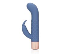 Mni rabbit vibrante stimolatore clitoride vaginale silicone fallo ricaricabile