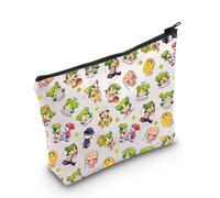 MNIGIU Yotsuba - Trousse per cosmetici con capelli verdi, per amanti dell'anime, idea regalo per amanti dell'anime, idea regalo, Ragazza Capelli Verdi