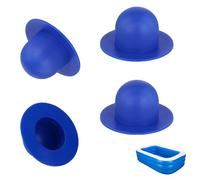 MniimaLuxe 4 tappi di chiusura per piscina, tappi per piscina Intex e Bestway, tappi per piscina, pompe filtranti, piscine fuori terra (blu)