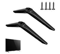 MniimaLuxe Supporto universale per TV da 32 pollici, compatibile con SmartTV, supporto per TV, base di ricambio in ABS, piedini antiscivolo, set di viti, supporto per TV LCD a LED